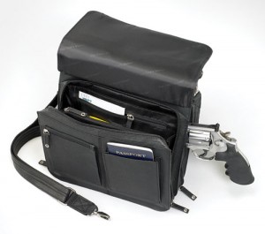 crossbody leather concealed carry purse