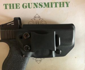 holster with adjustable belt clip