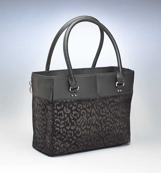 open top concealed carry tote