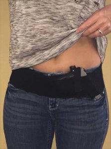 Hipster belly band holster