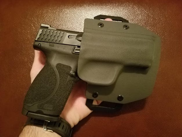  QuickShell KYDEX Holster Kit - (RH-IWB/LH-OWB) - (Basic Shell  Only/No Hardware) - (USA Made) - (by Holstersmith) - for S&W Shield 9/40 :  Sports & Outdoors