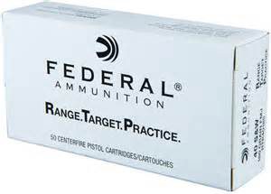 federal ammunition box