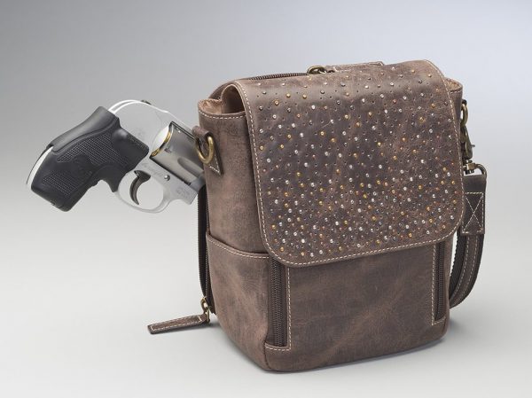 leather concealed carry satchel
