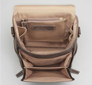 leather concealed carry satchel