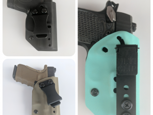 holster with multiple clips
