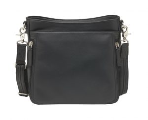 embroidered lambskin crossbody purse