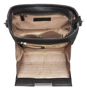 embroidered lambskin crossbody purse
